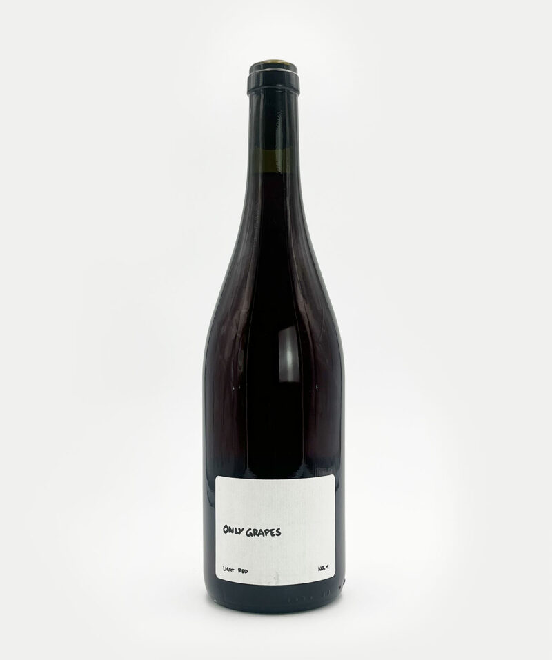 2025 ONLY GRAPES LIGHT RED. Cuvée